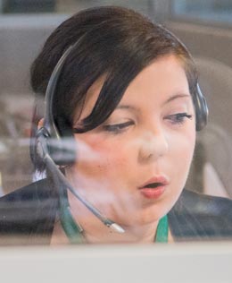 Contact centre team