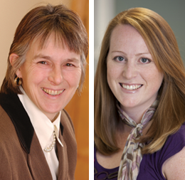 Elizabeth Davis and Liz Batten